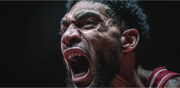 1xbet: Qələbəyə can atan basketbolçu